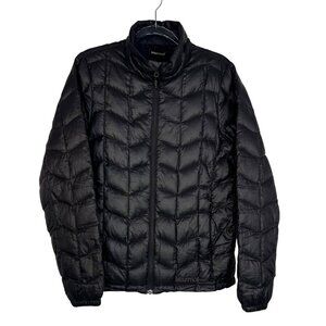 Marmot Women's 800 Fill Down Puffer Jacket in Black Size Medium